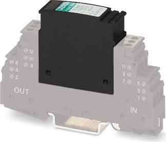 Phoenix Contact - PT 5-HF-12 DC-ST - Fiche parafoudre pour 2 paires HF 12VDC