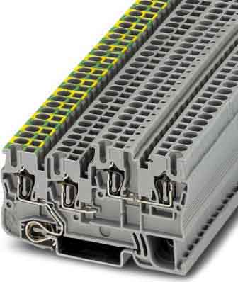 Phoenix Contact - STIO 2,5/3-PE/B/L - Bloc de jonction pour capteurs / actionneurs