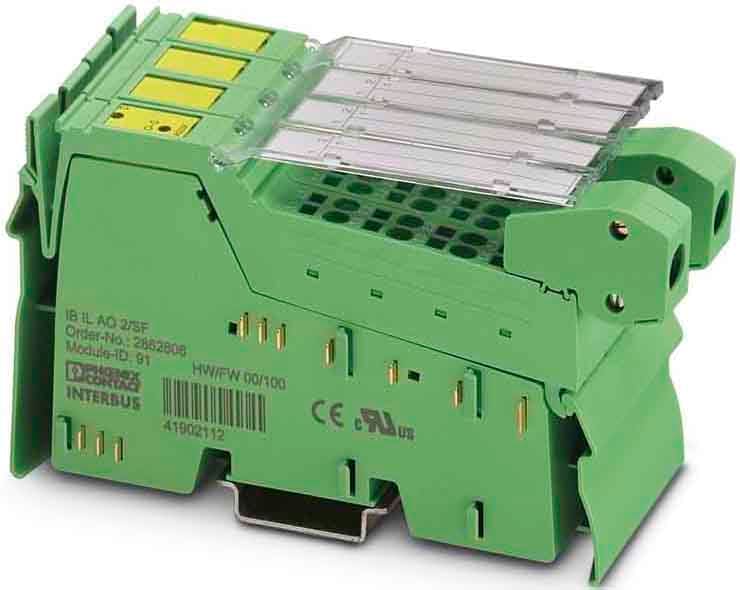 Phoenix Contact - IB IL AO 2/SF-2MBD-PACIB IL AO 2/SF-2MBD-PAC - Module analogique