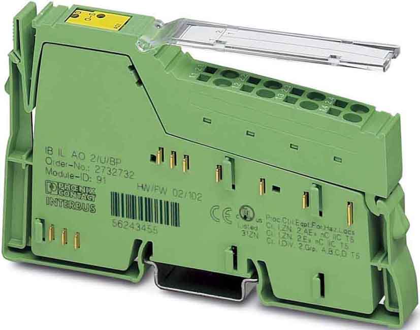 Phoenix Contact - IB IL AO 2/U/BP-PACIB IL AO 2/U/BP-PAC - -Module analogique