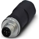 Phoenix Contact - Connecteur M12, codage A, mâle droit, 5P, à visser, DUO, 2.1 à 3 mm / 4 à 5.2 mm