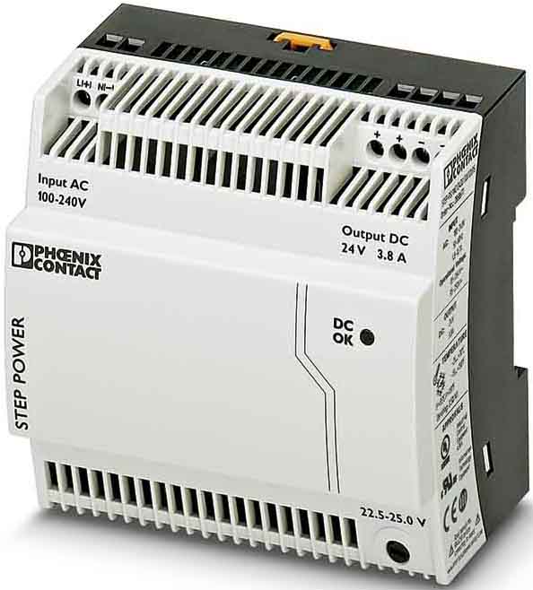 Phoenix Contact - Alimentation modulaire Mono 230VAC/24VDC - 3,8A - NEC Class 2