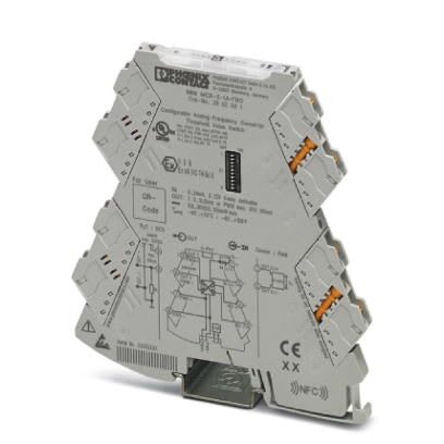 Phoenix Contact - Amplificateur-séparateur Mini Analog Pro 0-10V ou 0/4-20mA vers fréquence