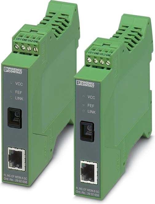 Phoenix Contact - Communication-Ethernet-Convertisseurs fibre optique