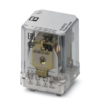 Phoenix Contact - REL-PR3- 24DC/3X21 - Relais individuels REL-PR3- 24DC/3X21