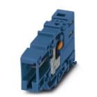 Phoenix Contact - PPC 6/1-L BU - Connecteur COMBI montage rail DIN