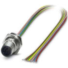 Phoenix Contact - Connecteur d'appareil face arrière - SACC-DSI-M12MS-12CON-M16/0,5
