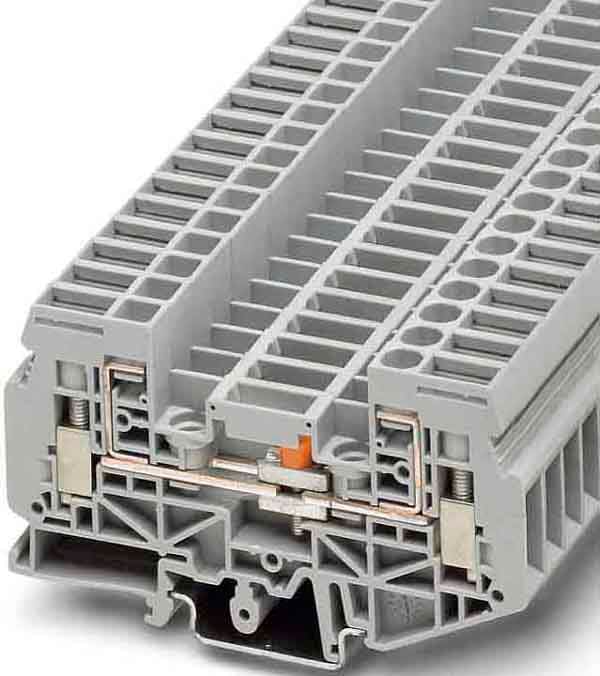 Phoenix Contact - URTK 6 - Bloc de jonction sectionnable pour essais