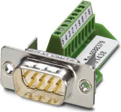 Phoenix Contact - Eléments de contact D-SUB - VS-09-ST-DSUB/10-MPT-0,5