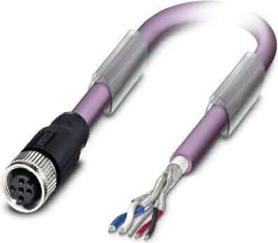 Phoenix Contact - Câble capt./act., 5 pôles, CANopen, M12 femelle droit, Ext. Libre, A, 10 m