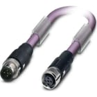 Phoenix Contact - Câble capt./act., 5 pôles, CANopen, M12 mâle droit, M12 femelle droit, A, 5 m