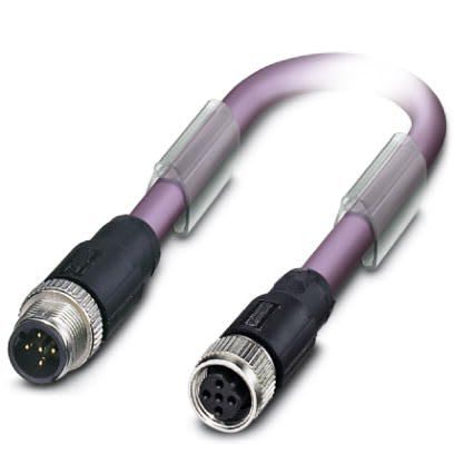 Phoenix Contact - Câble Bus, 2 pôles, PROFIBUS, M12 mâle droit, M12 femelle droit, B, 30 m