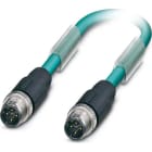 Phoenix Contact - Câble Bus, 4 pôles, Ethernet CAT5, M12 mâle droit, M12 mâle droit, D, 0,5 m