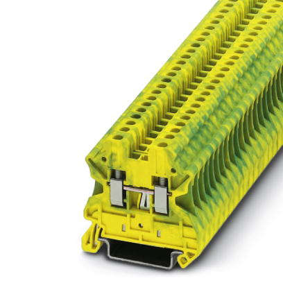 Phoenix Contact - UT 2,5-PE - Bloc de jonction avec raccordement terre
