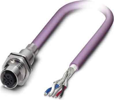 Phoenix Contact - Connecteur d'appareil face arrière - SACCBP-M12FS-5CON-M16/0,5-920
