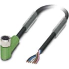 Phoenix Contact - Câble capt./act., 6 pôles, PUR, M8 femelle coudé, Ext. Libre, A, 5 m