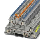 Phoenix Contact - UTI 2,5-PE/L/NTB - Bloc de jonction d'installation 3 étage avec mise à la terre