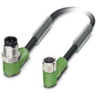 Phoenix Contact - Câble capt./act., 4 pôles, PVC, M12 mâle coudé, M8 femelle coudé, A, 0,3 m