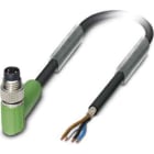Phoenix Contact - Câble capt./act., 4 pôles, PUR, M8 mâle coudé, Ext. Libre, A, 3 m