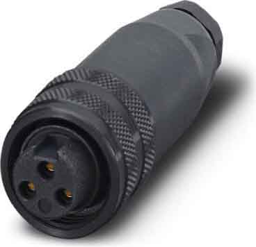 Phoenix Contact - Connecteur 7/8, codage A, femelle droit, 3 pôles, à visser, Pg 9, diam. 6 à 8 mm