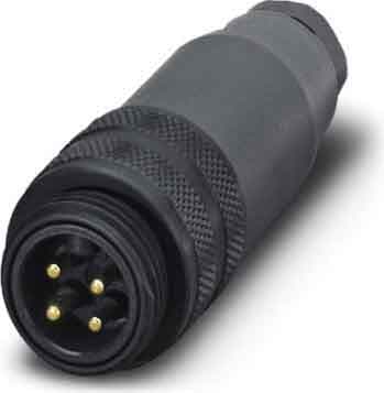 Phoenix Contact - Connecteur 7/8, codage A, mâle droit, 4 pôles, à visser, Pg 9, diam. 6 à 8 mm