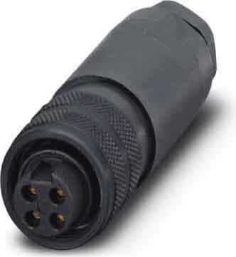 Phoenix Contact - Connecteur 7/8, codage A, femelle droit, 4P, à visser, Pg 13, diam. 10 à 12 mm