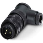 Phoenix Contact - Connecteur 7/8, codage A, mâle coudé, 3 pôles, à visser, Pg 9, diam. 6 à 8 mm