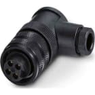 Phoenix Contact - Connecteur 7/8, codage A, femelle coudé, 4 pôles, à visser, Pg 9, diam. 6 à 8 mm