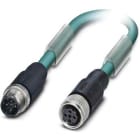 Phoenix Contact - Câble Bus, 4 pôles, Ethernet CAT5, M12 mâle droit, M12 femelle droit, D, 5 m