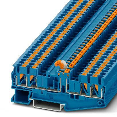 Phoenix Contact - PT 2,5-QUATTRO-MTB BU - Bloc de jonction sectionnable