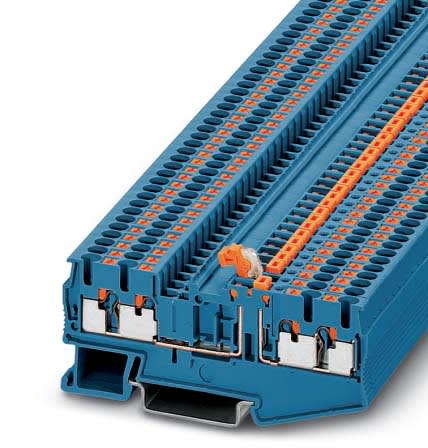 Phoenix Contact - PT 2,5-QUATTRO-MT BU - PT 2,5-QUATTRO-MT BU - Bloc de jonction sectionnable