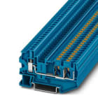 Phoenix Contact - PTU 4-TWIN BU - Bloc de jonction simple