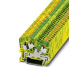 Phoenix Contact - PTS 2,5-TWIN-PE - Bloc de jonction avec raccordement terre