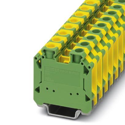 Phoenix Contact - UT 16-PE/S - Bloc de jonction avec raccordement terre