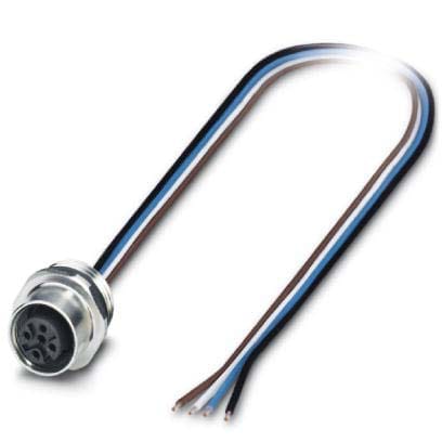 Phoenix Contact - Embases paroi avant - SACC-E-M12FS-4CON-M16/0,5 VA