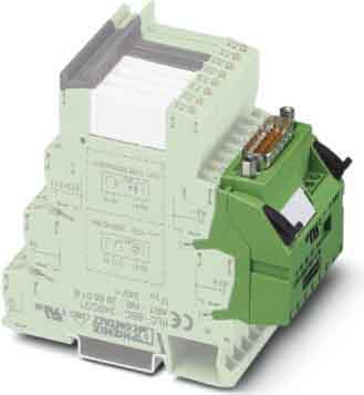 Phoenix Contact - Adaptateur précâblage, entrée pour 8 relais PLC 6, PLC-V8/D15S/IN