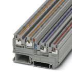 Phoenix Contact - PTIO 1,5/S/3-LED 24 RD - Bloc de jonction pour capteurs / actionneurs