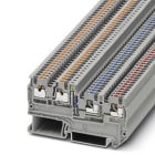 Phoenix Contact - PTIO 1,5/S/3-LED 24 GN - Bloc de jonction pour capteurs / actionneurs