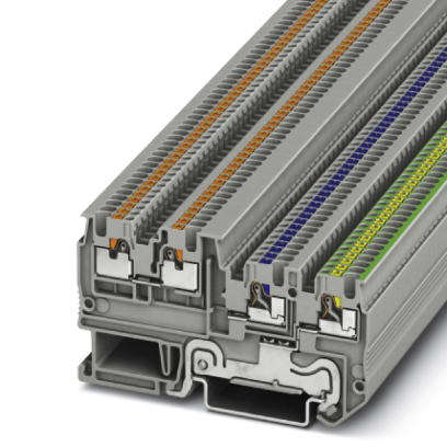 Phoenix Contact - PTIO 1,5/S/3-PE - Bloc de jonction pour capteurs / actionneurs