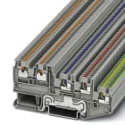 Phoenix Contact - PTIO 1,5/S/4-PE - Bloc de jonction pour capteurs / actionneurs