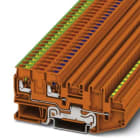 Phoenix Contact - PTIO-IN 2,5/4-PE OG - Bloc de jonction pour capteurs / actionneurs