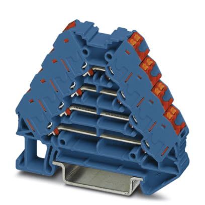 Phoenix Contact - PTRV 4 BU/RD - Distributeur de potentiel