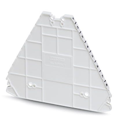 Phoenix Contact - D-PTRV 8 WH 1-8 - Flasque d'extrémité