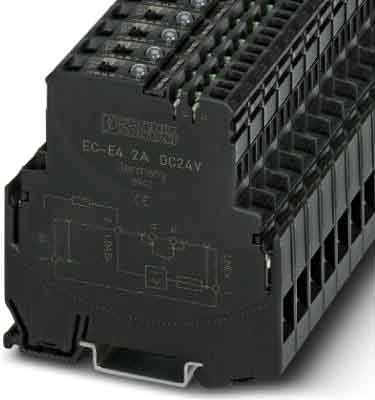 Phoenix Contact - EC-E4 2A - Disjoncteur électronique -Contact de signalisation - 1NF -2 A