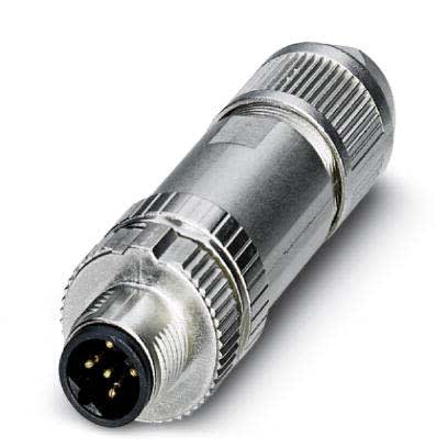 Phoenix Contact - SACC-M12MSB-5PL SH IB - Connecteur de données SACC-M12MSB-5PL SH IB