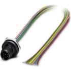 Phoenix Contact - SACC-E-M12MS-8CON-M16/0,5 P - Embases paroi avant - SACC-E-M12MS-8CON-M16/0,5 P