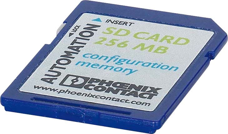 Phoenix Contact - SD FLASH 2GBSD FLASH 2GB - Automates Industriel-PCWorx-Mémoire