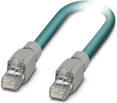 Phoenix Contact - Cordon Ethernet Indus RJ45 Cat 5, cable PUR SF/UTP  AWG26 - Bleu - 10m
