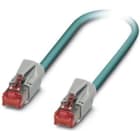 Phoenix Contact - Cordon Ethernet RJ45 Male->V6 Cat 5, cable PUR SF/TQ AWG26 - Bleu - 1,5m