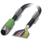 Phoenix Contact - Câble capt./act., 17 pôles, PVC, M12 mâle droit, Ext. Libre, A, 10 m